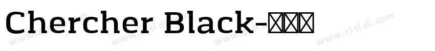 Chercher Black字体转换